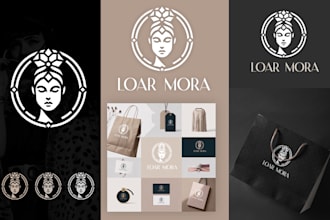 do highly unique luxury and modern business logo design