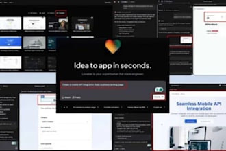 develop react next js using lovable, bolt, v0, cursor ai, shadcn ui, supabase