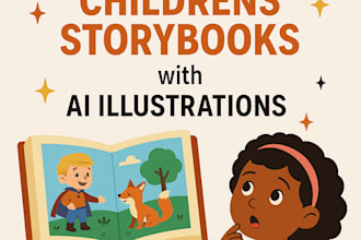 create an ai childrens storybook with illustrations
