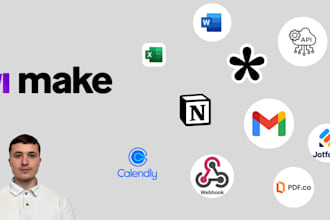 save you time by automating your tasks with make and apis