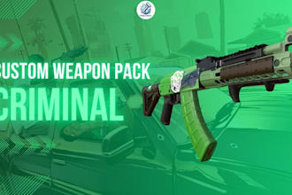 create fivem custom gun,fivem gun,fivem asset ,fivem gun store mlo, fivem skin