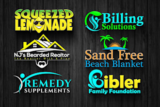design your modern logo in any style