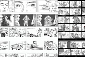 create nsfw storyboard, nsfw animation script, nsfw art for nsfw animation
