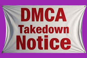 send dmca takedown notice to google,fake article,facebook,onlyfans,reddit