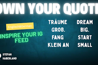 make individuell instagram motivation posts