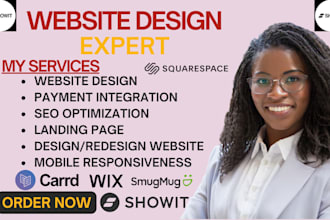 design smugmug squarespace wix showit carrd smoobu website SEO redesign smugmug
