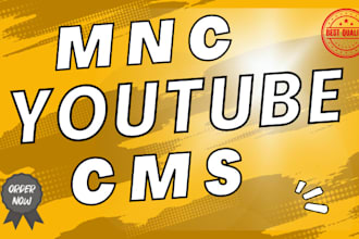 claim and set up your youtube cms with full ownership