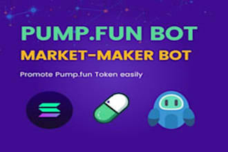 create trading platform for solana meme token on pumpfun, dexscreener, raydium