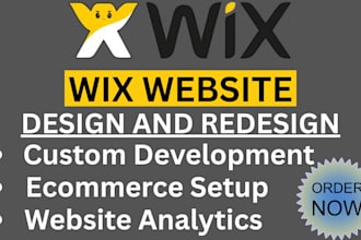 design wix ecommerce website redesign wix website wix online store wix studio
