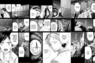 draw manga comic page japanese anime storyboard, webtoon, manhwa, nsfw art