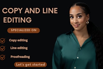 be your book editor, line editing, formatting