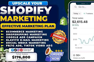 boost shopify sales with shopify marketing, shopify store promotion and traffic