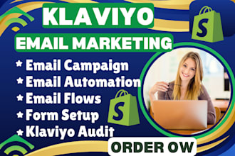 klaviyo flows klaviyo email campaign klaviyo automation for shopify marketing