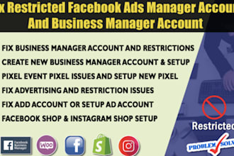 setup and fix issues facebook ad account and meta issue business manager errors
