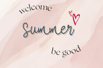 summer canva templates for small biz and influencers
