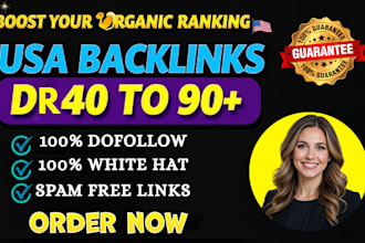 provide high quality da 90 usa dofollow backlinks