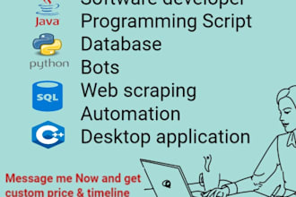 computer science assigned, python, java, c, cpp, sql, programming projects