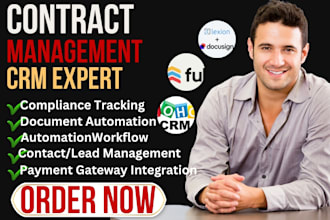setup contract management proposify zoho clm lexpro docusign qwilr spotdraft crm
