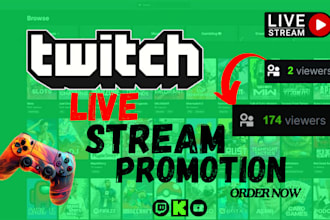 embed and bring the live views and followers on your twitch channel