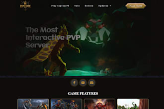 create your gaming website