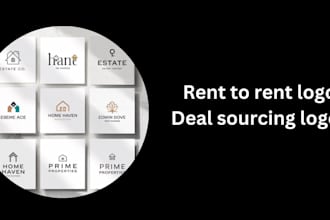design the for you a rent to rent or deal sourcing logo for your business