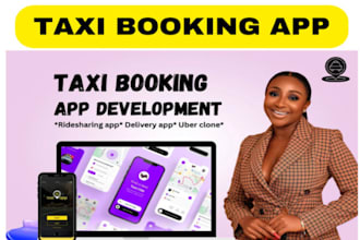 develop taxi booking app rideshare app gojek app carpooling app uber clone app