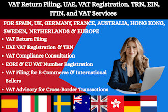 vat registration for eu, UK, uae, australia, other  non resident and resident