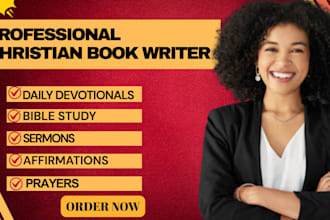 write sermon bible study daily devotional prayers bible story affirmations