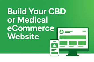 build a woocommerce cannabis or cbd, medical ecommerce website