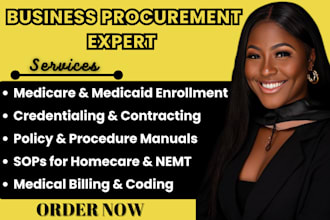medicare medicaid enrollment, credentialing, billing, nemt policies, sops