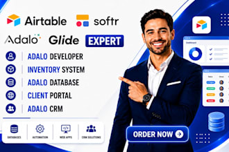 build no code mobile app, app development, adalo, bubble, glide and appsheet