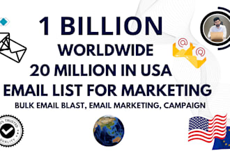 send 850 million bulk email blast, email marketing campaign to inbox and SMS