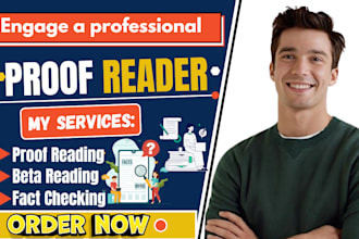 proofread beta read fact check your manuscript report letter ebook