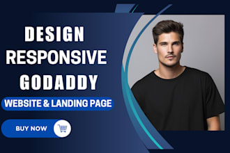 develop a lead capture landing page on godaddy