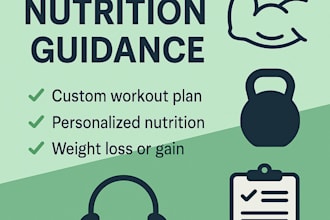 create a workout and diet plan for weight loss or muscle gain