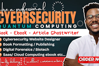 ghostwrite any related cybersecurity ebook, quantum computing, ai ml ebook