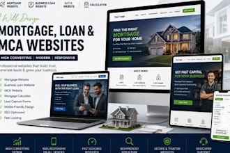 mortgage website business loan website mca website mortgage website calculator