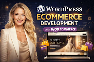build wordpress ecommerce website development and be your woocommerce expert