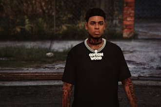 make a custom fivem ped, fivem cloths, custom ped, ped creation, fivem tattoo