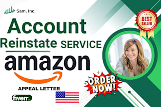 write amazon appeal letter, and plan of action for suspension,  asin