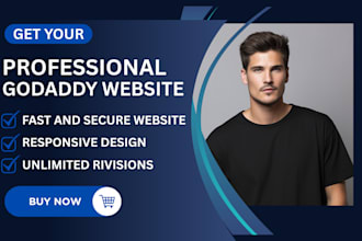 responsive godaddy website design godaddy website redesign develop godaddy