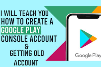 create verifed google play console developer account for you
