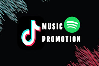 do music promotion, tik tok promotion, spotify music marketing on tiktok dance