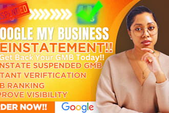 reinstate your google my business suspended business profile