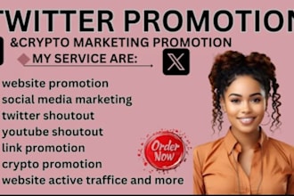 promote, shoutout and share your website link to 500m yt, twitter, fb, audience