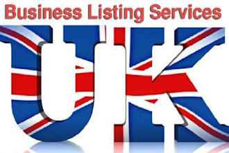 do 60 UK local citation and directory submission for your business