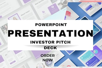 redesign presentation powerpoint presentation design, investor pitch deck