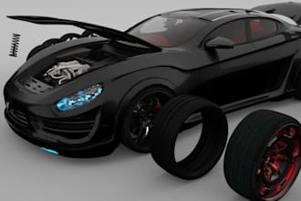 game ready 3d truck model, fivem car, automobile 3d car, vehicle model, wrapping