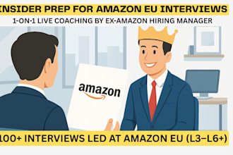 train you for amazon eu interviews using star method and mock interviews