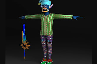 custom VR chat avatar for vtube,vroid, oculus quest 2,VR model,vrc character rig